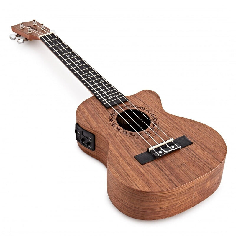 Tanglewood TWT14-E Tenor Electro Ukulele, Ovangkol Back & Sides  + Gig Bag