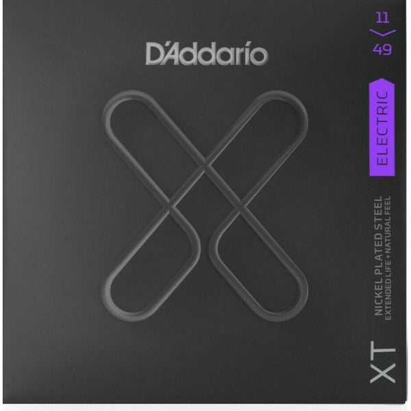 D'Addario XTE1149 Nickel Plated Steel Electric Guitar Strings, Medium 11-49