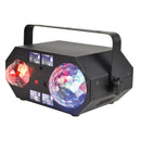 LED Moonflower QTX Tetra  + Ripple + Strobe/UV + Laser Effect Full DMX + Remote