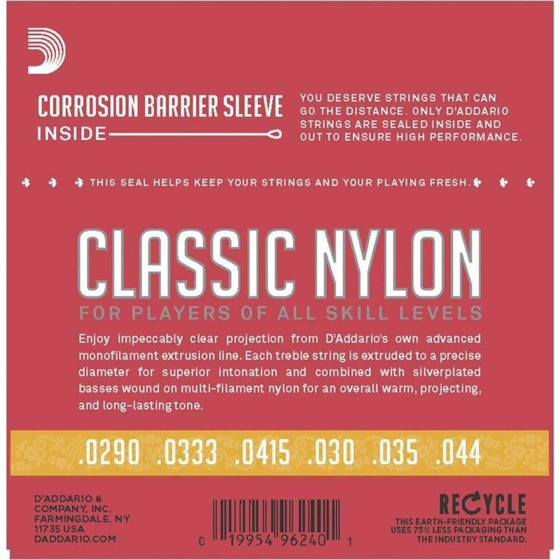 EJ27N 3/4 Student Classical Normal Tension Size Guitar Strings