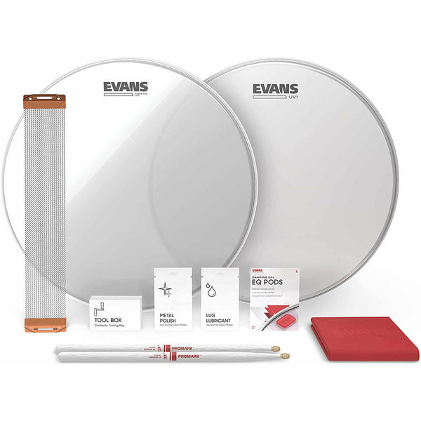 Evans 14” UV1 Snare Tune Up Kit. Complete Snare Overhaul .P/N: ESTUK-14UV1-1