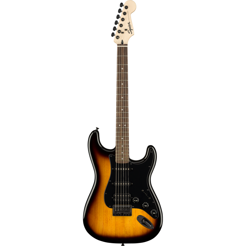 Squier FSR Bullet Stratocaster HT LFB HSS 2-Color Sunburst with Black Hardware