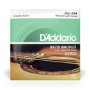 Acoustic Guitar Strings, D'Addario EZ920 85:15 Bronze. Gauge 12 - 54w