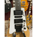 Steinberger Spirit GT-Pro Deluxe Electric Guitar, White + Gig Bag. p/n:GTPROWH1