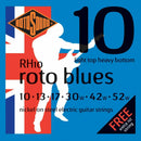 3 FOR £16 Rotosound RH10 Roto Blue Nickel Electric Guitar Strings 10-52 LTHB