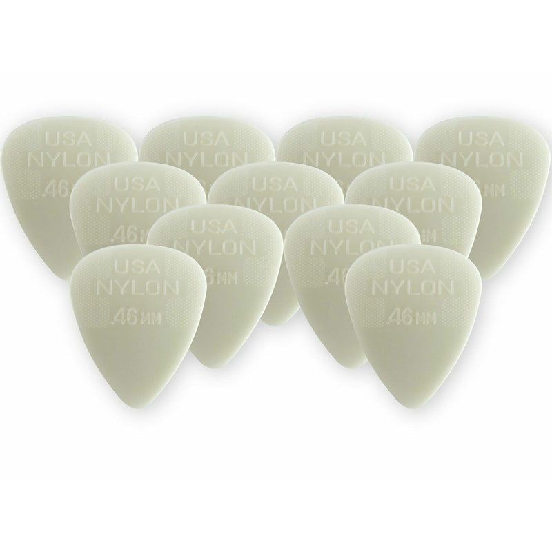 Plectrums By Dunlop Nylon Standard Player Pack (Pack of 12) 44P.46