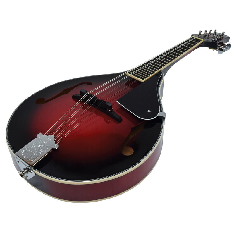 Chord traditional teardrop-style mandolin, Redburst Finish