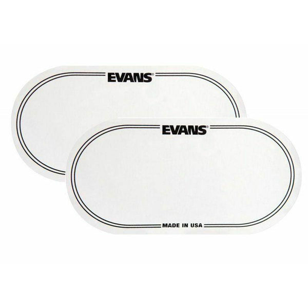 Evans EQ Double Pedal Patch Clear Plastic EQPC2. 2 Patches Per Package !!