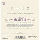 D'addario EJ70 Phosphor Bronze Mandolin Strings, Ball End, Medium/Light, 11-38