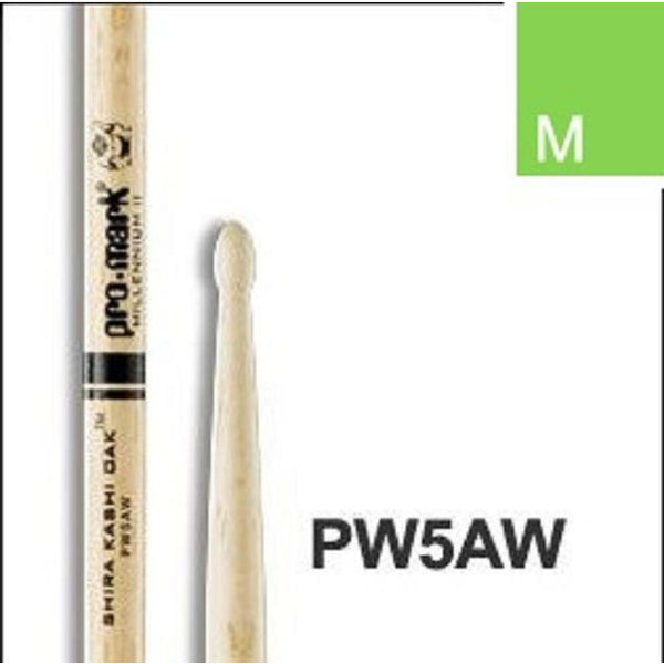 ProMark PW5AW Japanese White Oak 5A Wood Tip Drum Sticks