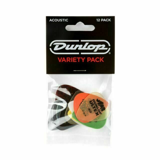 Plectrums By Dunlop Guitar Pick Variety 12 Pack. P/N PVP112
