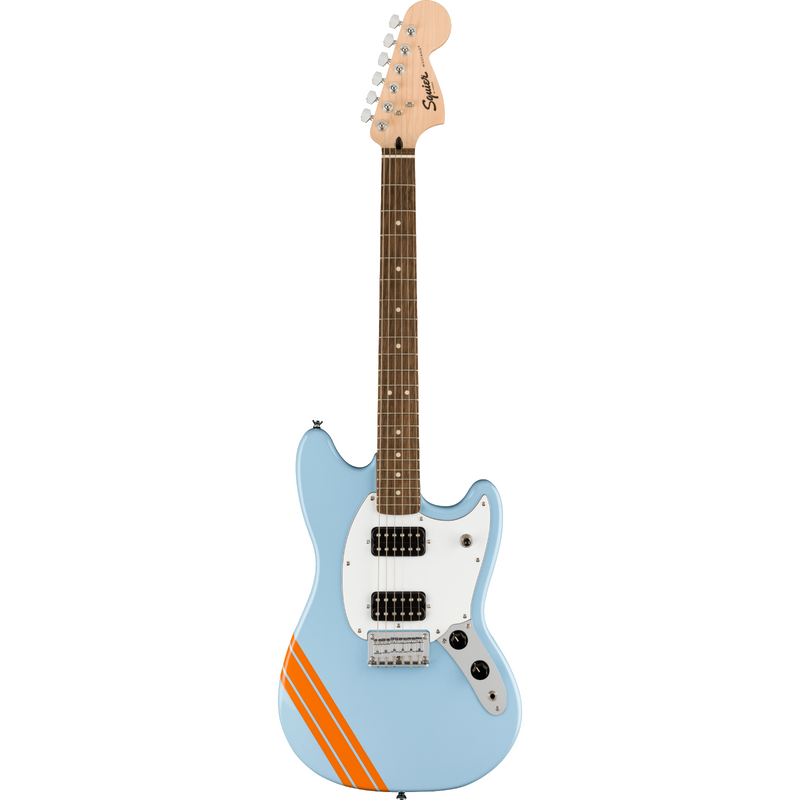 Squier FSR Bullet Competition Mustang HH, Laurel board, Daphne Blue 0371221504