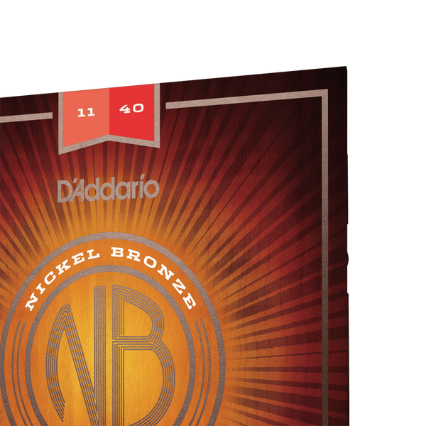Mandolin Strings, 11-40 Medium, P/N NBM1140 D'Addario Nickel Bronze Acoustic