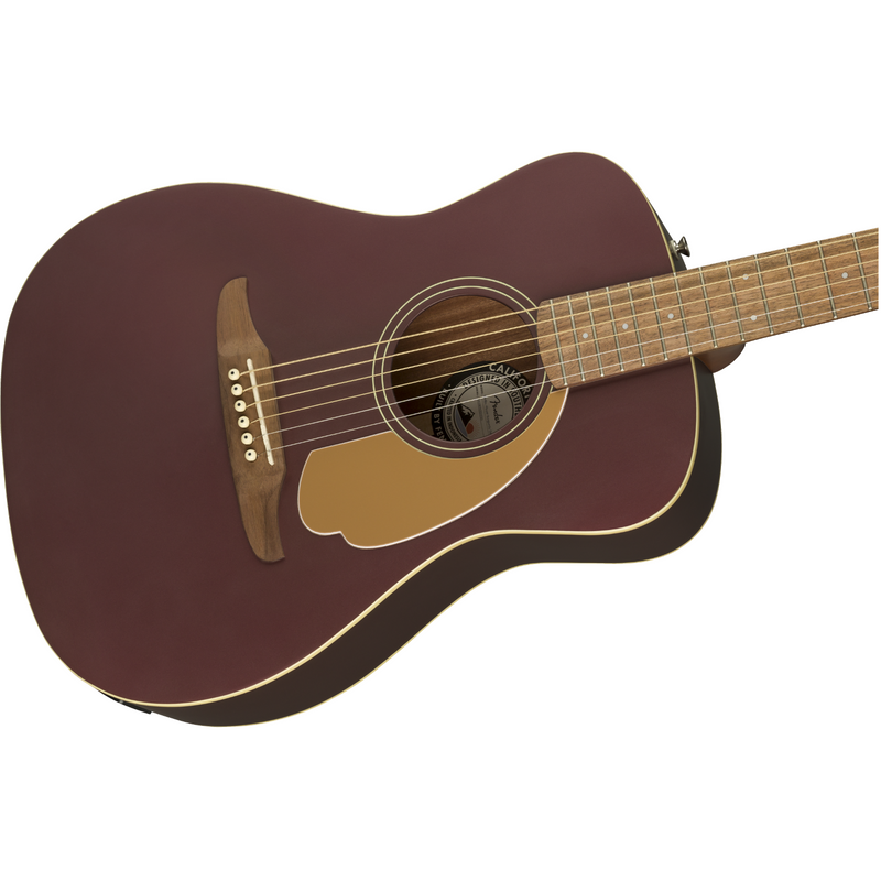 Fender Malibu Player, Walnut Fingerboard, Burgundy Satin P/N 0970722088