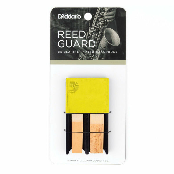 D'Addario Clarinet/Alto Sax Reed Guard -Yellow.P/N drgrd4acyl. Protects Reed Tip