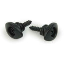 Guitar Strap Buttons (x2) - Black. Suitable For All Guitars. P/No:PWEEP102