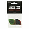 Plectrums By Dunlop Variety Pack Jazz Versions Pack of 6JD-PVP103