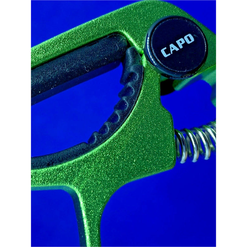 Guitar Capo For Acoustic and Electric Guitars, Green Capo CM04 GR