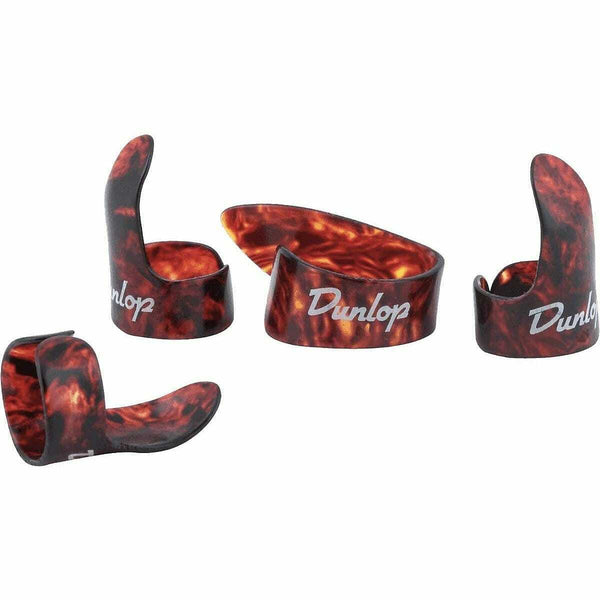 Finger/Thumbpick Player's Pack, Dunlop 9020TP Large, 4 Pieces Shell Plastic