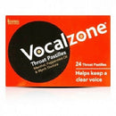 Vocalzone Pastilles Original Flavour Pack of 24. Helps Keep A Clear Voice