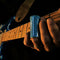 Ceramic Guitar Slide Handmade In The Glastonbury Star Singer Medium Blue Lagoon
