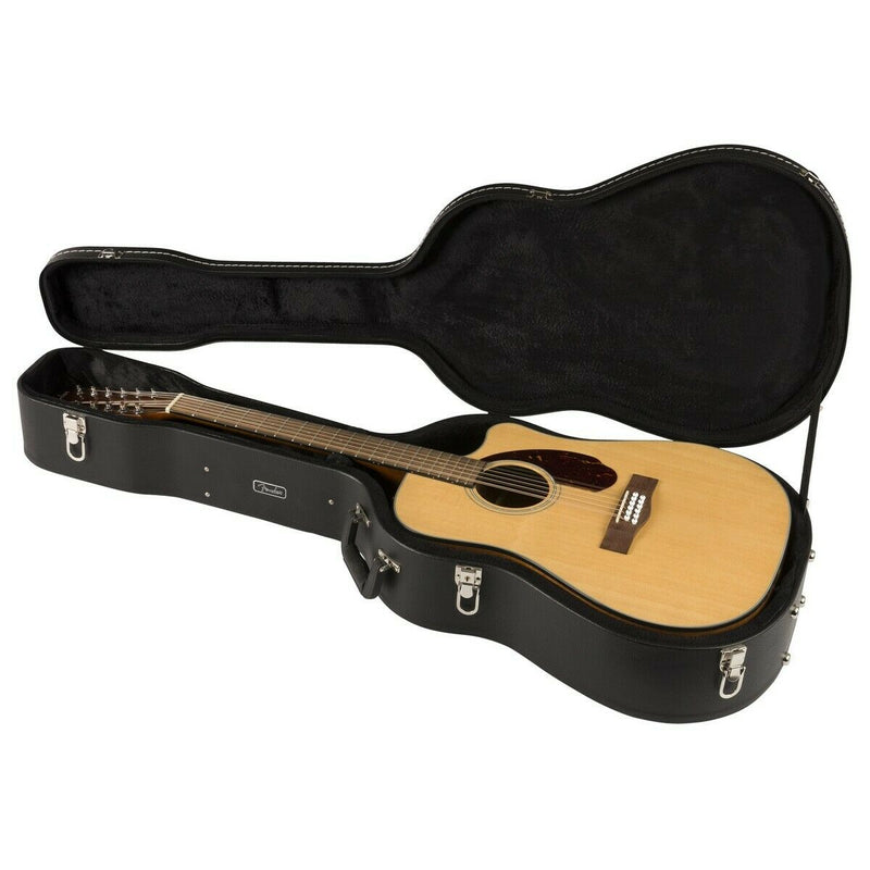 Fender CD-140SCE-12 Dreadnought 12-String Electro Acoustic, Natural + Hard Case