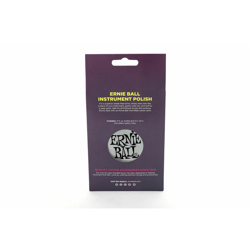 Ernie Ball  Instrument Polish With Microfiber Cloth, Hi Quality P04222