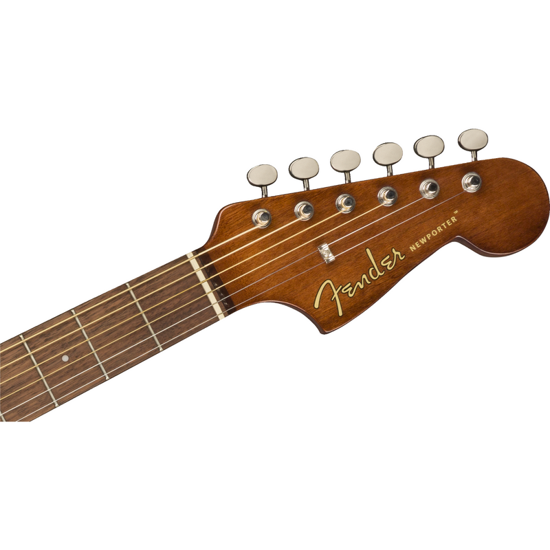 Electro Acoustic Guitar By Fender 'Newporter Player'  Natural Hi Gloss