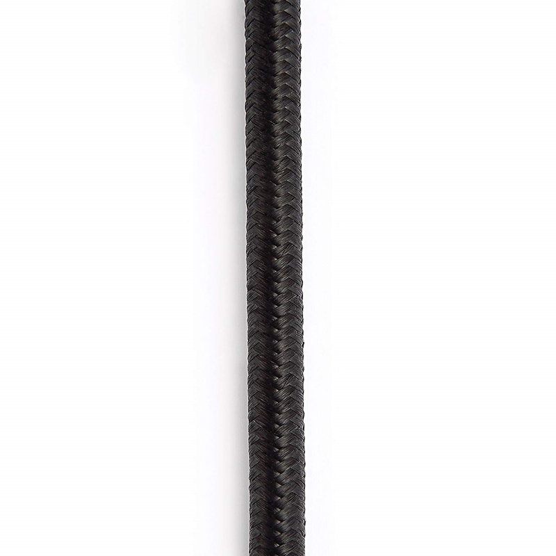 D'Addario Accessories Braided Instrument Cable Black 10 feet PW-BG-10BK