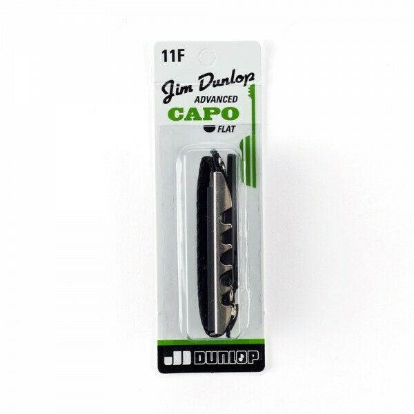 Guitar Capo Dunlop JD-11F. For Virtually All Guitars With A Flat Fingerboard.