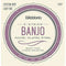 D'Addario EJ57 11 - 22 Custom Medium Nickel 5-String Banjo Strings.