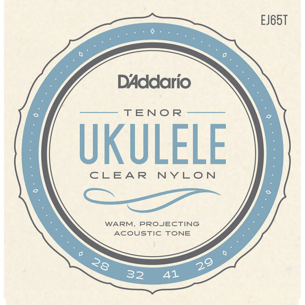 Tenor Nylon Ukulele Strings By D'Addario EJ65T Pro-Arté Custom Extruded