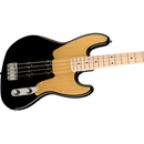 Squier Paranormal Jazz Bass '54, M/FB Gold Anodized Pickguard, Black 0377100506