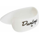Dunlop 9002P Thumb pick, Medium , White Plastic, 4 Pack