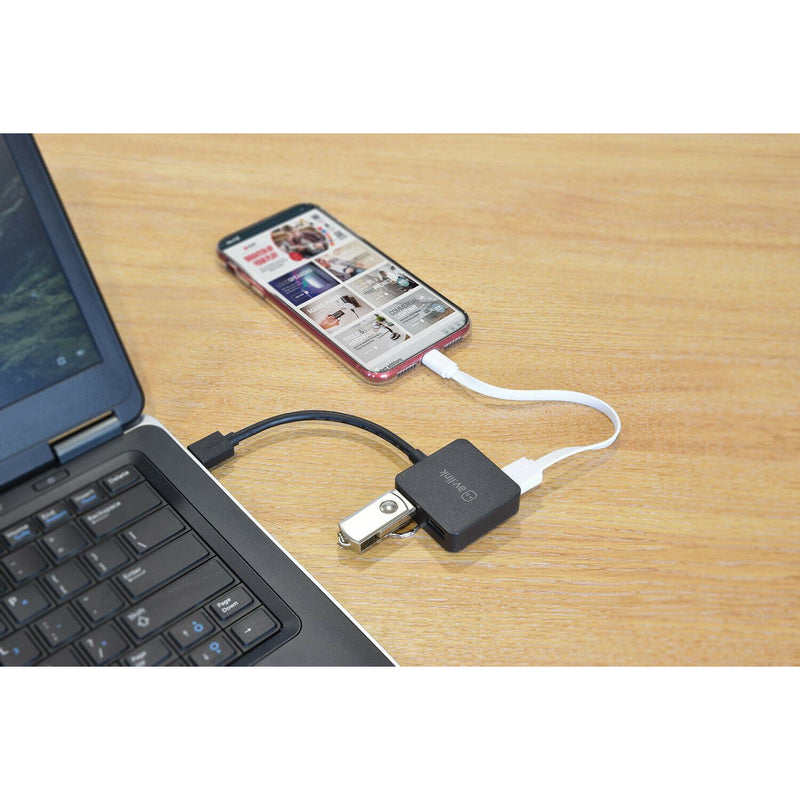 AV:Link 4 Port Super Speed USB 3.0 Hub Add Up To 4 Devices To Your Laptop