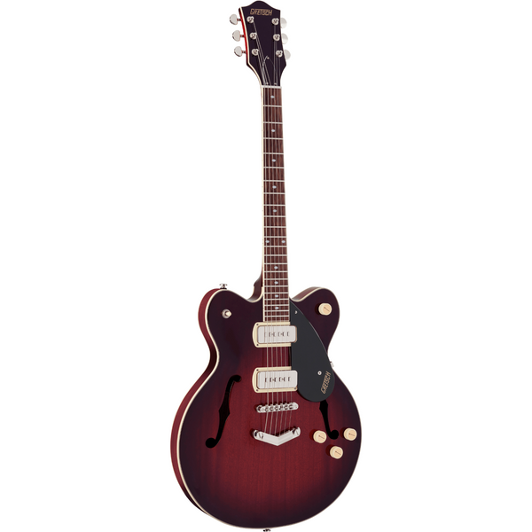 Gretsch G2622-P90 Streamliner Center Block Double-Cut P90 V Stop Claret Burst