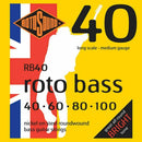 RB40 Bass Guitar Strings Rotosound 40-100 Long Scale & Authentic !