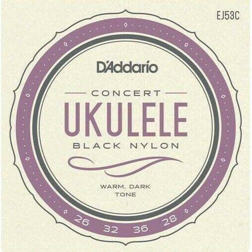 Hawaiian Concert Ukulele Strings By D'Addario EJ53C Pro-Arté Rectified