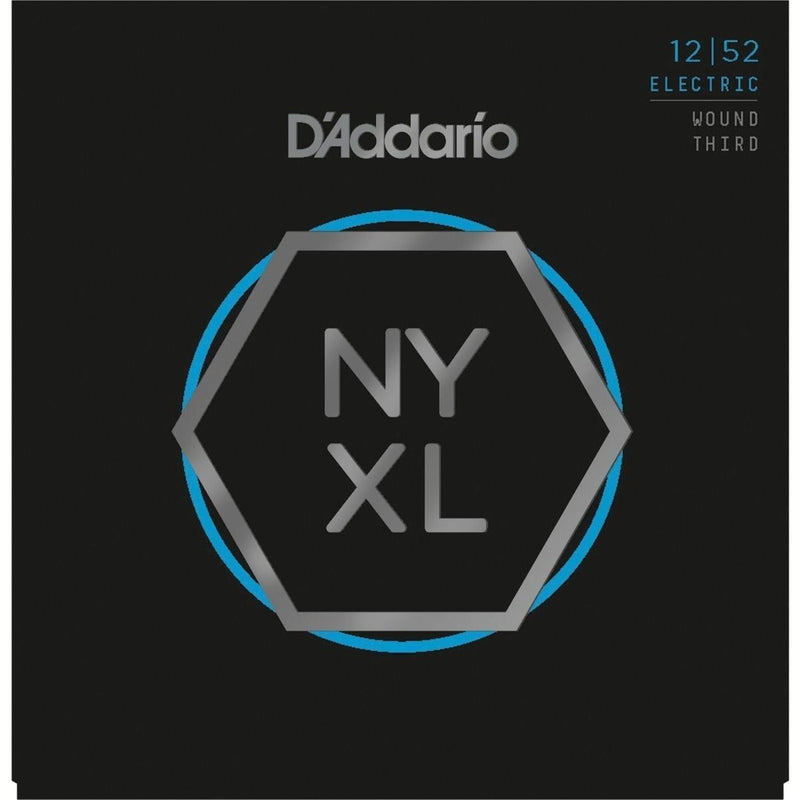 D’Addario NYXL1252W Nickel Wound, Features A Wound 3rd/G. 12-52