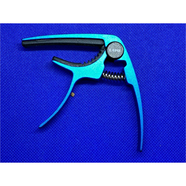 Guitar Capo For Acoustic and Electric Guitars, Blue Capo CM05 BLU