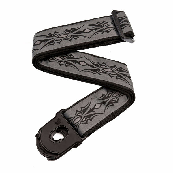 D'Addario 50PLF06 Woven Locking Guitar Strap - Tribal.Awesome New Design.
