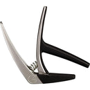 Guitar Capo, G7th Nashville Capo. Lightweight Spring Capo , Silver Finish.