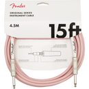 Fender Original Series Instrument Cable, Shell Pink, 15ft P/N 0990515056