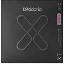 D'Addario XTJ09520  Nickel Plated Banjo Strings Custom Light 09.5-20