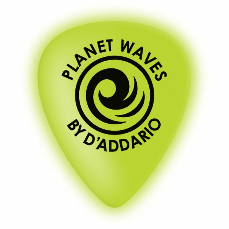 D'Addario 1CCG2-10 Cellu-Glo Light .50mm Guitar Picks Pack of 10