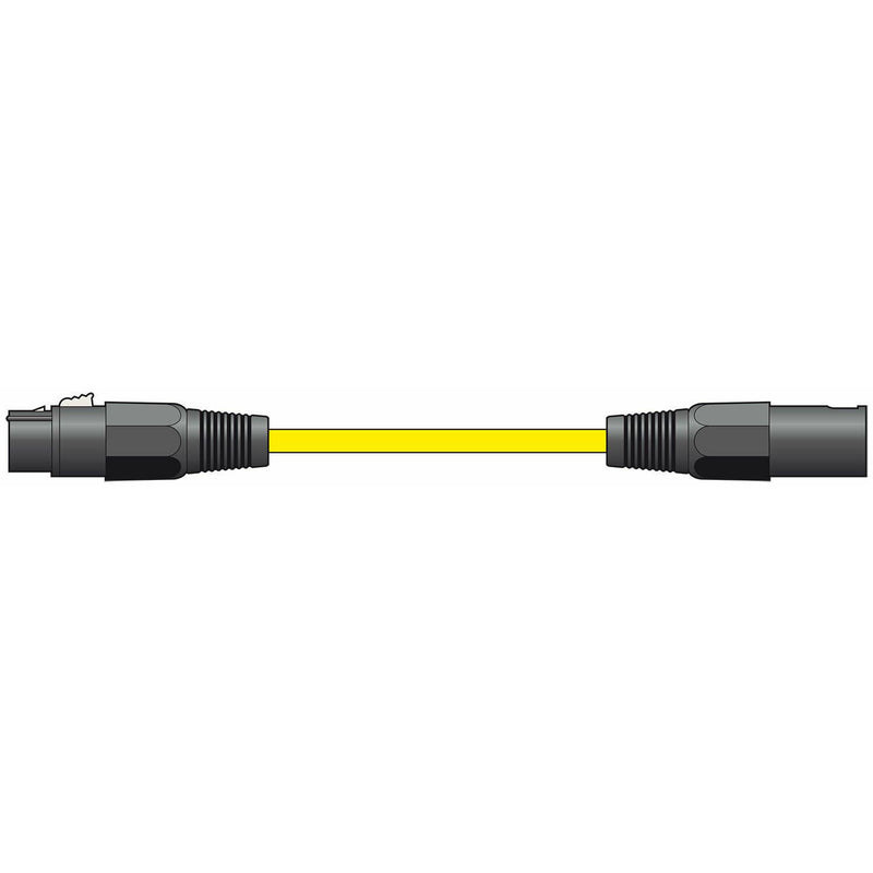 6 m Microphone Leads XLR Female - XLR Male Chord Classic Yellow