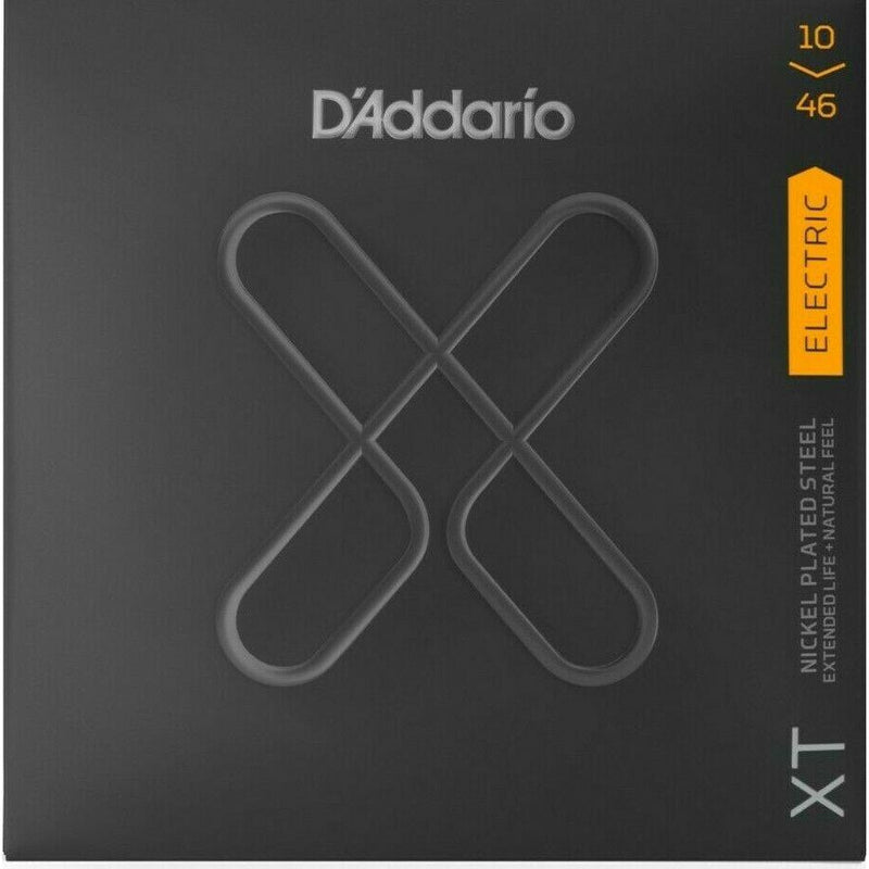 D'Addario XTE1046 Nickel Plated Steel Electric Strings, Regular Light 10-46