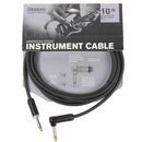 D'Addario American Stage  PW-AMSGRA-10 Instrument/Guitar R/A Cable 10'