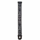 D'Addario Joe Satriani Planet Lock Guitar Strap -Skull N Bones.P/No -50PLJS01