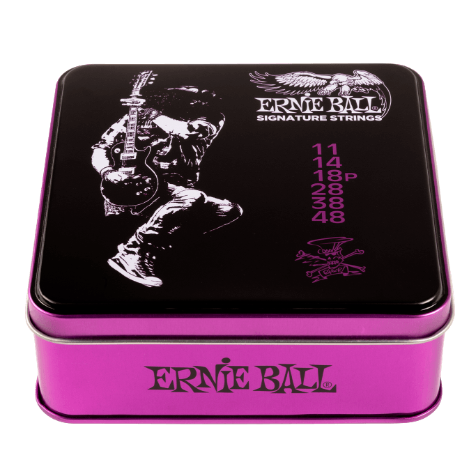 Ernie Ball 3820 Slash LTD String Set, 11-48, 3 Pack Highly Collectible Tin